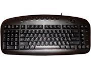 Ergoguys KBS 29BLK Black Wired Left Handed Keyboard