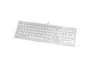 i rocks KR 6421 WH Keyboard KR 6421 WH White Office Products Keyboard