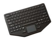 Panasonic iKey SL 86 911 TP USB P Black Wired Sealed Rubber Backlit USB Keyboard