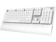 MK Mac USB Backlit Mechanical Keyboard Wired Brown Switch White Backlight