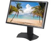 NEC Display Solutions P232W BK Black 23 8ms GTG Widescreen LED Backlight LCD Monitor height pivot adjustable w SpectraView