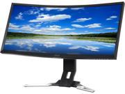 Acer XZ350CU Black 35 4ms HDMI Large Format Curved Monitor 2560 x 1080 2K 300 cd m2 100 000 000 1