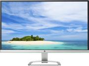 HP 27ER Frameless Silver White 27 7ms GTG IPS Widescreen LCD LED Monitors HDMI 1920X1080 60Hz W Anti Glare Technicolor Color Certification with Easy Conne