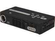 AAXA P4 X Black DLP Pico Portable Projector 854 x 480 2000 1 125 ANSI Lumens HDMI USB VGA Built in Speaker