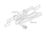 Peerless AV ACC320 Electrical outlet strip with cord wrap