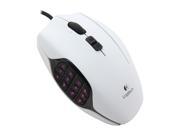 Logitech G600MMO Gaming Mouse White