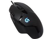 Logitech G402 910 004069 Black Wired Optical Hyperion Fury FPS Gaming Mouse with High Speed Fusion Engine