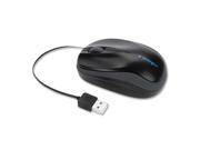 Kensington Black Wired Optical Mouse