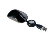 Targus AMU75US Black Gray Wired Optical Compact Mouse