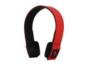 Connectland CL AUD23030 Supra aural Bluetooth v2.1 EDR Stereo Headset with Microphone Red Black