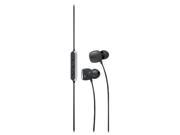 JAYS t JAYS Four Black T00079 Canal Hi Fi Earphone with 3 Button Remote