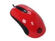 SteelSeries Kinzu V2 Pro Red Red Wired Optical Mouse