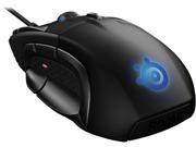 SteelSeries Rival 500 MOBA MMO Gaming Mouse 15 buttons Tactile Alerts 16000 CPI Multicolor