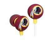 IHIP Red Yellow NFF10200WR Washington Redskins Mini Ear Buds Red Yellow