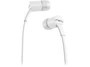 Sol Republic White 1112 32 JAX In Ear Headphones with 1 Button Mic and Music Control