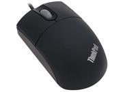 lenovo 31P7410 Raven Black Wired Optical ThinkPad Travel Mouse