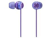 SONY Violet MDREX40LP VLT Binaural Fashion Earbuds