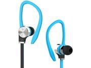 Fuji Labs Blue AUFJ SQNTS306BL Sonique SQ306 Premium Titanium In Ear Headphones