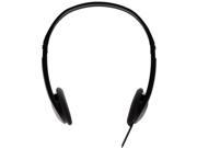 V7 Black HA300 2NP Binaural Headphone Headset