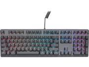 Mionix Wei Mechanical Keyboard US layout - PC and macOS - Cherry MX Red Switches - RGB backlight (Black/Gray) Mionix Wei Mechanical Keyboard US layout - PC and macOS - Cherry MX Red Switches - RGB backlight (Black/Gray)