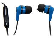 Skullcandy Blue Black S2IKDY 101 Ink d 2.0 Earbud Headphones with Mic Blue Black