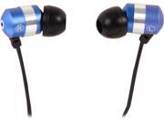 Accessory Power GOgroove audiOHM HF Blue 3.5mm Earbud Headset with Hands Free Microphone GG AUDIOHMHF BLU