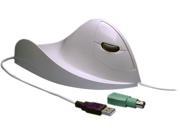 Ergoguys Pearl White Wired Optical Mouse