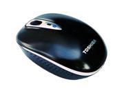 TOSHIBA Black Wired Wireless Laser Mouse