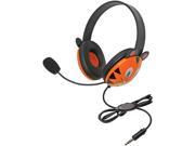 Califone Listening First 2810 TTI Circumaural Stereo Headset Tiger with Microphone