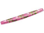 Fellowes 9179101 Photo Gel Keyboard Wrist Rest with Anti Bacteria Protection 19.33 in. x 19 in. Pink Flowers