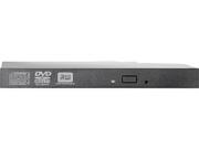 HP 12.7mm Slim DVD RW JackBlack Optical Drive Black SATA Model 652235 B21