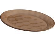 Rachael Ray 10x14 in. Cucina Oval Platter Mushroom