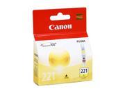 Canon CLI 221Y Ink tank; Yellow 2949B001