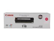 Canon 118 2660B001 Toner Cartridge 2 900 Page Yield; Magenta