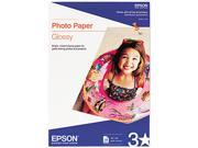 EPSON S041143 Glossy Photo Paper 60 lbs. Glossy 13 x 19 20 Sheets Pack