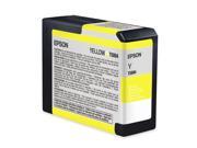 EPSON T580400 80 ml UltraChrome K3 Ink Cartridge Yellow