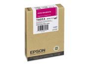EPSON T605300 110 ml UltraChrome Ink Cartridge Vivid Magenta