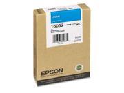 EPSON T605200 110 ml UltraChrome K3 Ink Cartridge Cyan