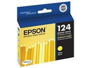 EPSON T124420 124 Moderate Capacity Ink Cartridge Yellow