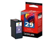 LEXMARK 18C1429 29 Color Return Program Print Cartridge 3 Colors