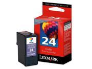 LEXMARK 18C1524 24 Return Program Print Cartridge 3 Colors
