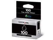 LEXMARK 14N0820 No. 100 Return Program Ink Cartridge Black