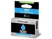 LEXMARK No. 100 Return Program Ink Cartridge Cyan