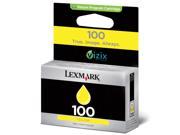 LEXMARK No. 100 Return Program Ink Cartridge Yellow