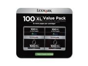 LEXMARK 14N0683 100XL No. 100XL High Yield Return Program Ink Cartridge Black