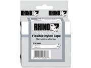 Dymo 18489 White Flexible Nylon Tape 3 4