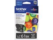 brother LC61BK Standard Yield Ink Cartridge Black