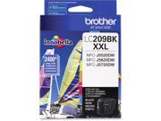brother LC209BK Super High Yield Ink Cartridge For MFCJ5720DW Printer Black