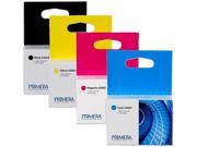 PRIMERA 53606 Ink Cartridge Multi Pack includes one each of Cyan Magenta Yellow and Black Color