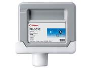 Canon PFI 303C 2959B001 Ink Cartridge Cyan